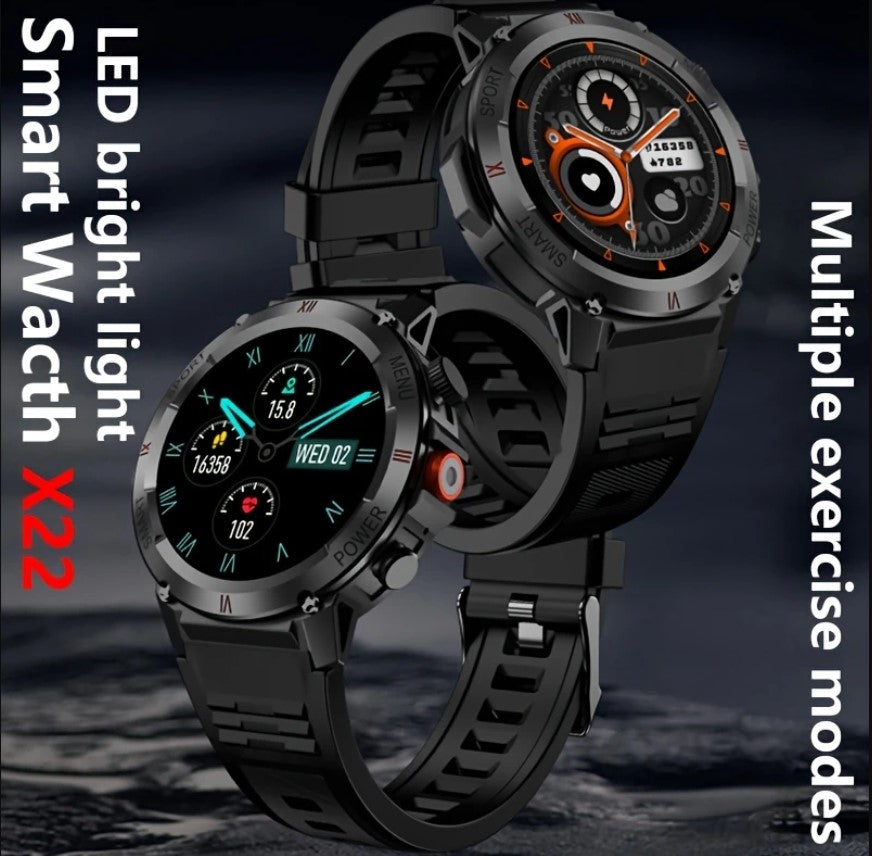 SmartShield X22 Smartwatch with fitness tracker, Sleep monitor, Pedometer, Call and more