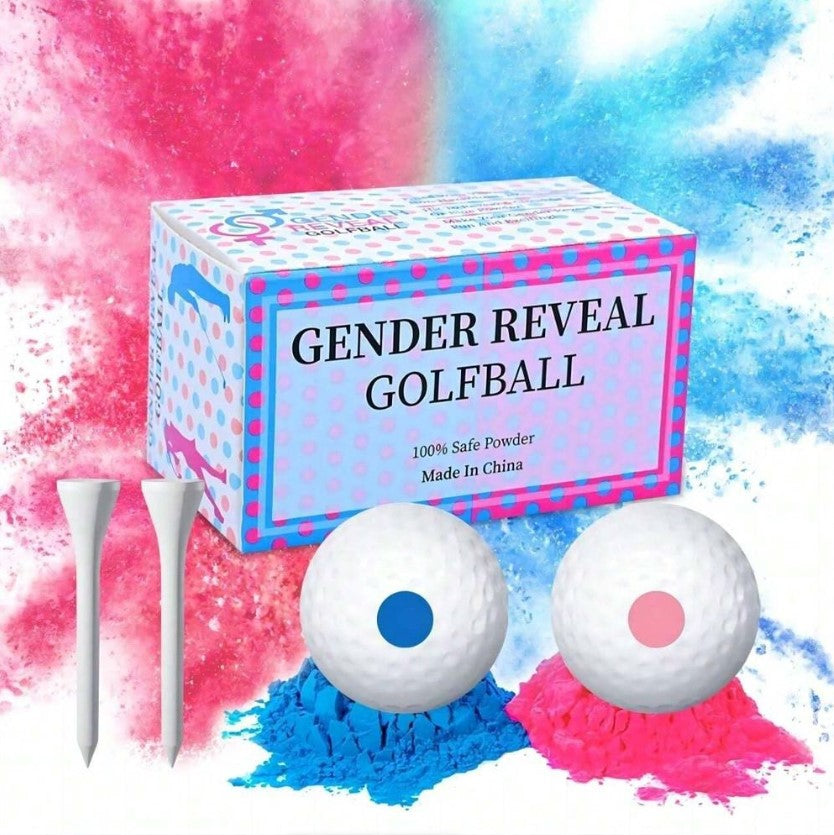 Gender Reveal Golf Balls