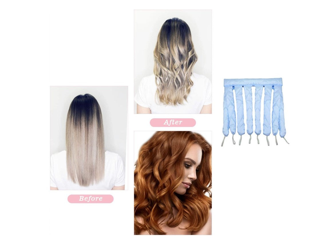 Octopus Heatless Hair Curlers Sleep No Heat Hair Rollers Headband