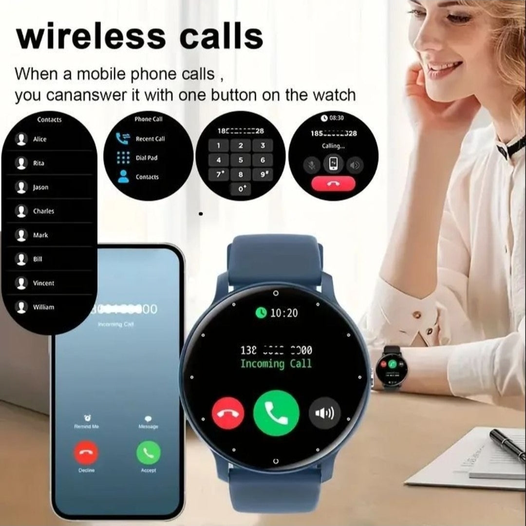 Smartwatch with Wireless calling, fitness tracker, Sleep monitor & More