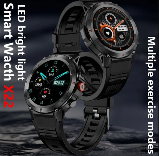 SmartShield X22 Smartwatch with fitness tracker, Sleep monitor, Pedometer, Call and more