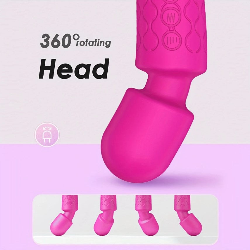 20-Mode AV Vibrator with Adjustable Intensity
