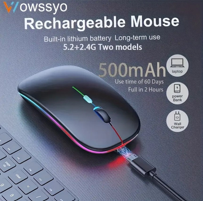 Dual Mode 5.1+2.4g Wireless Gaming Mouse