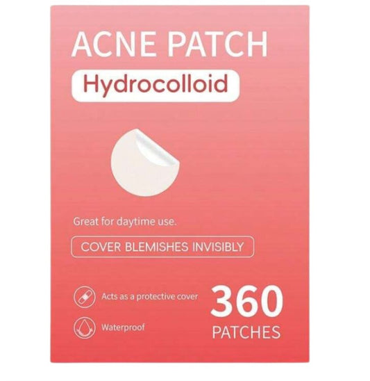Hydrocolloid Acne Covering Stickers for Face and Skin - 360 Pimple Patch