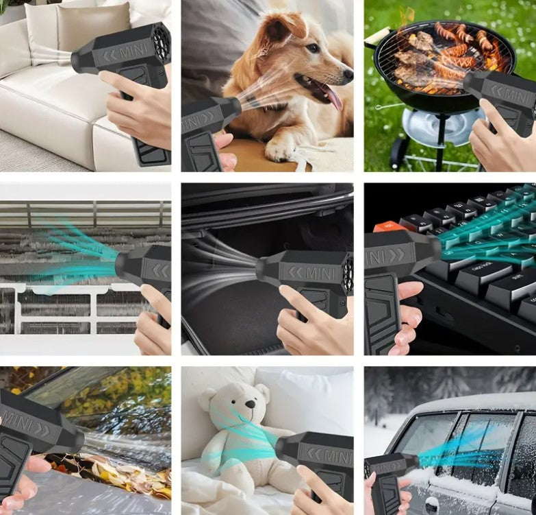 Portable Turbo Jet Fan - Powerful Handheld Mini Jet Fan