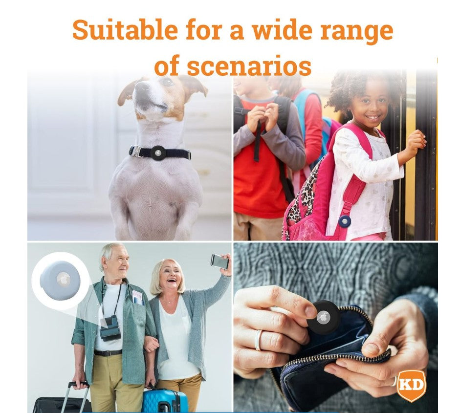 Dog Cat Pet Collar GPS Tracker Silicone Case Compatible with Apple Airtag
