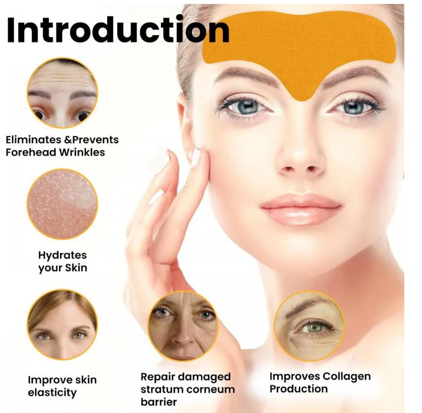 Forehead Wrinkle Anti-wrinkle Firming Mask 10Piece