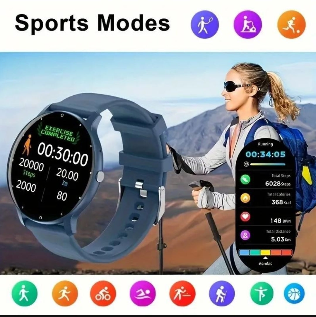 Smartwatch with Wireless calling, fitness tracker, Sleep monitor & More