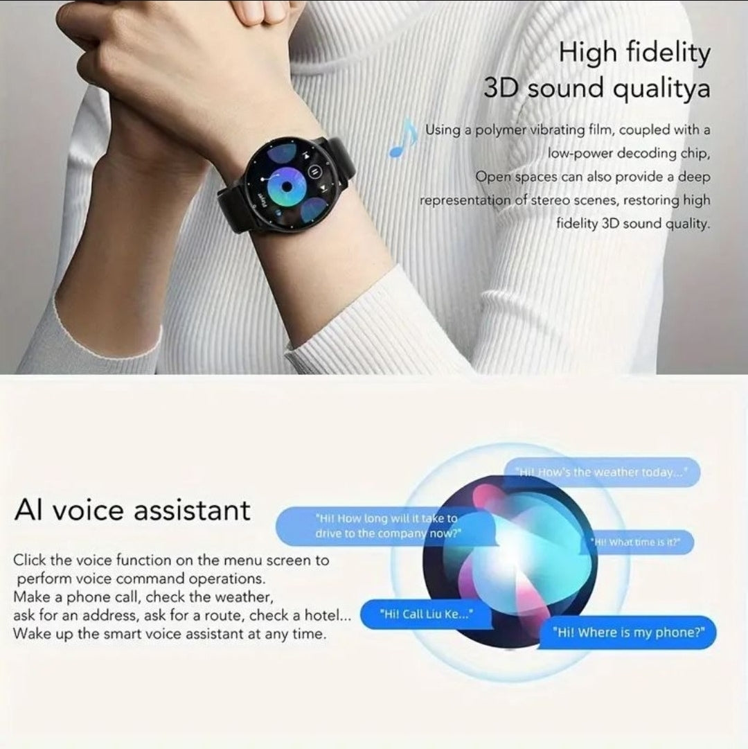 Smartwatch with Wireless calling, fitness tracker, Sleep monitor & More